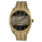 &bdquo;Orient Contemporary&ldquo; daugiametis kalendorius, automatinis RA-BA0001G10B vyri&scaron;kas laikrodis auksiniu tonu