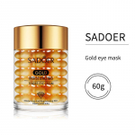 SADOER Golden Eye Cream Hialurono rūg&scaron;ties Paakių Kremas Drėkinamasis Rauk&scaron;lių ir senėjimą stabdantis paakių kremas 60g