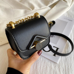 Nauja mada Auk&scaron;tos kokybės korėjieti&scaron;ka &bdquo;Mini Mouth Retro Girls Messenger Bag&ldquo; versija &bdquo;Fashion Trend&ldquo; vaiki&scaron;ka moteri&scaron;ka pečių krep&scaron;ys juoda