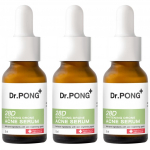 Dr.PONG+ 28D balinantis Drone serumas nuo spuogų, 2% BHA, cinko PCA, niacinamidas, 15 ml. x 1/3 vnt 15 ml. x 3 pcs