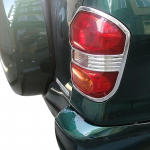 Automobilio stiliaus galinio žibinto dangčio galinio žibinto korpuso apdailos priedas, skirtas Toyota Rav4 2001-2004