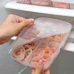 Skyriaus dėžutės &scaron;aldytuvo laikiklis maisto skirstytuvas Frozen Crisper laikymo dėžutė 1-Pack