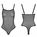 CINOON Kelnaitės Bodycon Bodysuit Moteri&scaron;kas nėriniuotas permatomas moteri&scaron;kas megztinis juodas seksualus bodis Moteri&scaron;kas megztinis laisvalaikio &scaron;liaužtinukai S juoda