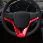ABS vairo skydelio Squins apdailos dangtelio lipdukas Chevrolet Cruze 2009 - 2012 2013 2014 2015 Sedano hečbekas