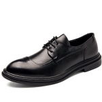 Europieti&scaron;ko stiliaus vyri&scaron;ki oficialūs batai odiniai kvėpuojantys smailūs batai vyri&scaron;ki Oxford Shoes 37-45