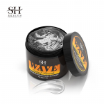 360 Wavy Frizz Control Gel Sevich Strong Hold Maitinamasis galvos odos bangų kremas Natūralus nuo plaukų slinkimo molio plaukų pomada Afrikos juodaodžiams vyrams