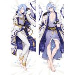 Anime Kamisato Ayato Cosplay Apkabinantis kūno pagalvės užvalkalas Genshin Impact vyri&scaron;kas pagalvėlės dvipusis spausdinimo vir&scaron;elis 40x120cm
