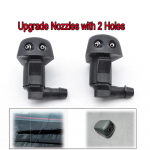 2vnt priekinio stiklo apiplovimo purk&scaron;tukas, skirtas Mazda 3 MK1 5 MK2 6 MK1 RX-8 2006 m. juoda