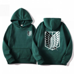 Attack On Titan Vyri&scaron;ki gobtuvai Anime megztiniai Vyri&scaron;ki Moteri&scaron;ki Gatvės drabužiai Megztinis Harajuku Shingeki No Kyojin Hoodies Megztiniai Drabužiai L
