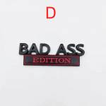 Automobilio BAD ASS Edition Metalinis Emblemos Ženklelis Lipdukas Skirtas Jee/p Gr/and Ch/erokee Lib/erty P/atriot Ren/egade Fo/rd F-150 F250 F350 A