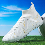 Vyri&scaron;ki futbolo bateliai vaiki&scaron;ki futbolo batai moterims profesionalūs futbolo apkabos, neslystančios chaussure futbolo TF/FG lauko futbolo bateliai