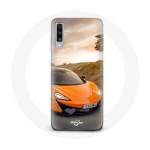 Coque pour Samsung Galaxy A70 Formule 1 McLaren F1 Orange