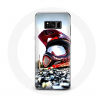Coque pour Samsung Galaxy S8 plus Casque MotoCross