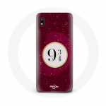 Coque - Harry Potter - Galaxy A10 - Rouge - Rigide - Voie 9 3 4