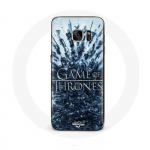 Coque pour Samsung Galaxy S7 Game of Thrones saison 8 Episode 1 Le Tr&ocirc;ne de Fer Personnages logo Gri
