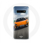 Coque pour Samsung Galaxy S10 edge Formule 1 McLaren Orange