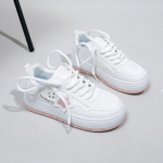 Laisvalaikio platformos stambūs moteri&scaron;ki sportiniai bateliai, slydimo ant lengvų bėgimo batelių, kvėpuojančių PU odos vaik&scaron;čiojimo sportbačiai, suvarstomi moteri&scaron;ki teniso sportiniai bateliai