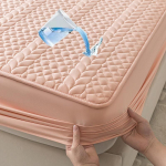 Bonenjoy čiužinio užvalkalas vandeniui atsparus lovos užvalkalas, dygsniuotas lovatiesis fundas de colch&oacute;n, elastingi pritaikyti paklodės namams (Nėra pagalvės užvalkalo)