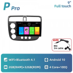 2 Din Automobilio Radijas Honda Civic 2000-2006 m. Android Automobilio Stereo Multimedia Grotuvas Navigacija WIFI FM GPS Garso Autoradio Galvos Blokas 2+32+MIC