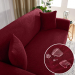 Storas žakardo sofos užvalkalas svetainei 1/2/3/4 vietos elastingas sofos užvalkalas L formos kampinis sofos užvalkalas 1 Seater 90-140cm