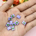 Namų vakarėlio reikmenys Papuo&scaron;alų kūrimas apyrankėms karoliai &bdquo;pasidaryk pats&ldquo; saldainių karoliukai, 10 vnt. lydinio varvantys 9,7*12,6 mm Mieli karoliukų siuvimo medžiaga mada raudona