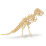 Puzzle en bois squelette de dinosaure st&eacute;gosaure