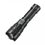 Naujas kar&scaron;tai parduodamas USB įkraunamas apvalus lazeris stipraus lengvo aliuminio lydinio P50 žibintuvėlis teleskopinis mini priartinimas ilgo kadro lauke P50+One battery-1PCS