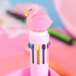 3 stilių 10 spalvų Kawaii tu&scaron;inukas Blue Flamingo