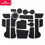 Smabee Gate Slot Cup neslystantis kilimėlis, skirtas Kia Rio 4 X-Line RIO 2017 - 2024 Rio4 automobilių neslystančius kilimėlius, salono priedus, padėkliukus