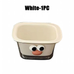 Kūrybi&scaron;kas Mielas Mini Nusausinimo Krep&scaron;elis Sutir&scaron;tintas Dvigubas Vaisių Krep&scaron;ys Valymo Vandens Filtravimo Du viename Namų Užkandžių Laikymo Krep&scaron;elis