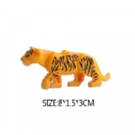 Viduramžių MOC karo arklio statybiniai blokai vilko riterio figūrėlės kalnas laukinis gyvūnas lapė žirafa žvirblis varna panda modelis plytų žaislas K055