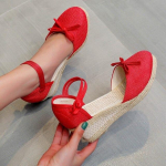 Moteri&scaron;ki auk&scaron;takulniai batai Moteri&scaron;ki Sandalias Zapatos Mujer Moteri&scaron;ki laisvalaikio batai Kvėpuojantys užsegami lauko laisvalaikio plei&scaron;tai sandalai 34 smėlis