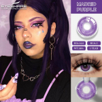 Eyeshare 1 pora natūralūs nereceptiniai Cosplay spalvoti akių lę&scaron;iai kasmetiniai kosmetikos Cosplay spalvoti lę&scaron;iai