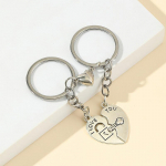 1Pair Love magnetinės indukcinės poros raktų pakabukas Creative Bag pakabukas raktų pakabukas 1Pair