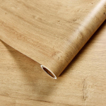 Baldų renovacijos lipdukai Savilipūs medžio ra&scaron;to lipdukai Tapetai Faneruotė Spintos Spintelės Plok&scaron;tė Medinės Durys Stalvir&scaron;is Vandeniui atsparus Medžio imitacija 60*100cm