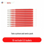 Beifa V8 Click gelinis ra&scaron;iklis 0,5 mm - studentams egzaminams ir biuro reikmėms, didelės talpos para&scaron;ų ra&scaron;iklis. 0.5mm