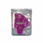 Snake Venom Peptide Freeze Dry Eye Mask veido kaukė Drėkinanti ir &scaron;velninanti akių linijas Akių mai&scaron;eliai Pakeltos galvos linijos Dharma Lines Hidrogelinė veido kaukė 1pc violetinė