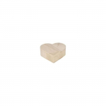 Bo&icirc;te en bois 'Artemio' Coeur 14 x 15 x 5 cm - ARTEMIO - D&eacute;coration - Adulte - Mixte