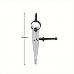 Prakti&scaron;kas odos apdirbimo linijų žymėjimo matuoklis, reguliuojami skriestuvai, matuokliai, sparninis daliklis, besisukantis įbrėžimo matuoklis, rankų darbo odos įrankis