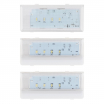 &Scaron;aldytuvo LED lemputės keitimas W10515057 Suderinama Įtrauktas plastikinis dangtelis Ilgas tarnavimo laikas Lengvas montavimas 3pcs
