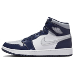 Air Jordan 1 High Golf Midnight Navy Unisex Sportbačiai Mėlyni Balti Vilkolakio Pilki DQ0660-100 36