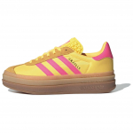 Adidas Gazelle Bold Spark Lucid Pink Moteri&scaron;ki sportbačiai Geltoni IG4387 36