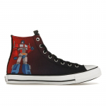 Transformers x Converse Chuck Taylor All Star High Autobotai Unisex Kedai Raudoni Juodi Kar&scaron;tligės Svaigulys A11659C 41.5