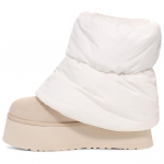 UGG Classic Mini Dipper Puffer Baltos Keramikos Moteri&scaron;ki Sportbačiai Kreminiai 1158275-WCRM 37