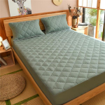 Super 100% vandeniui atsparus paklodės reljefinis čiužinio užvalkalas žieminis storas medvilnės paklodės patalynė nuo erkių 90x200cm Only a Sheet