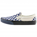Vans Classic Slip-On Patogūs Madingi Patvarūs Žemi Skate Batai Unisex Sportbačiai Balti Mėlyni VN000EACGJT 37