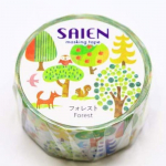 Kamio Saien Masking Washi Forest juosta, Juosta, 20mm,