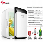 Somete 10L Mini &scaron;aldytuvas: Kompakti&scaron;kas &scaron;aldytuvas bendrabučiui, kosmetikai ir motinos pieno laikymui Dual-use (12V/220V)