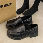 Madingi Lolita batai moterims japoni&scaron;kos studentės juodi cosplay batai kawaii batai Moteri&scaron;ki sekliomis nosimis Retro Mary Jane batai JK uniformos batai 4.5 juoda