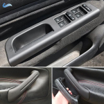 Kairės pusės lango valdymo jungiklio apdailos panelė Durų rankena 3B1867171D 3B0867175 1J0867172D VW Golf 4 Jetta Bora MK4